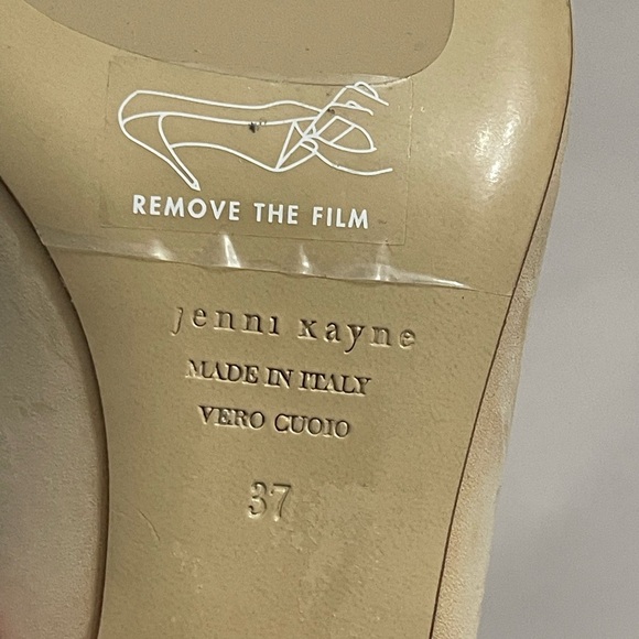 JENNI KAYNE Oiled Leather Kitten Heel Mule - SZ 6.5 - Picture 5 of 7